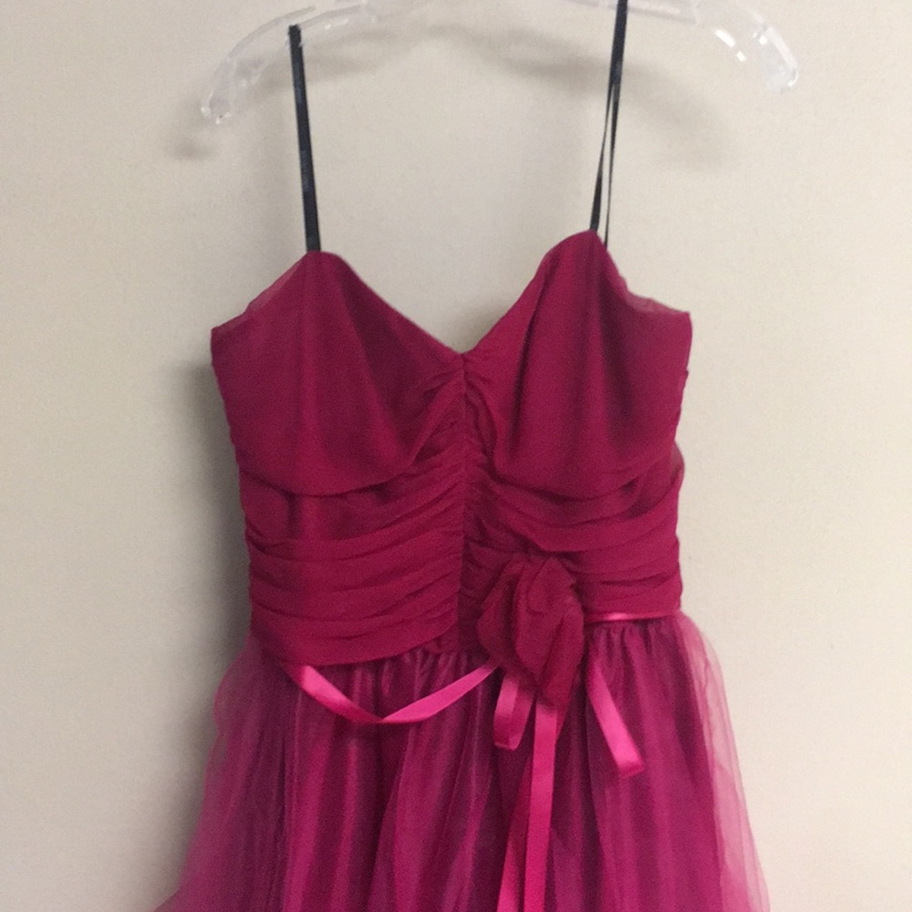 Red and pink formal